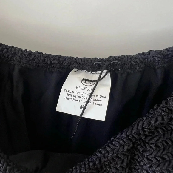 ELLEJAY NEW Cori Off the Shoulder Mesh Lace Cover Up Dress - Picture 7 of 7